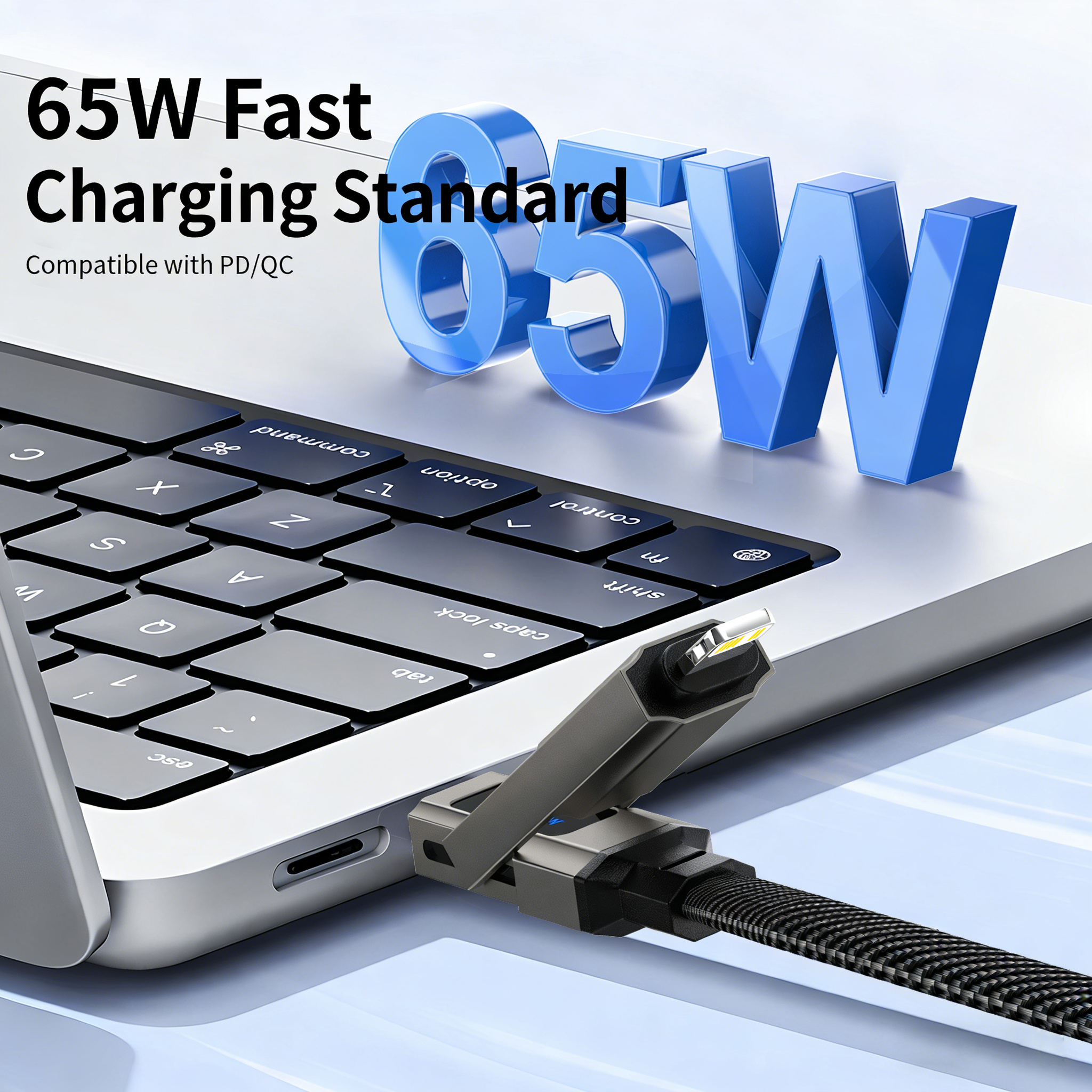 Deviceus KeyCharge Pro 4-in-1 Fast Charging Cable