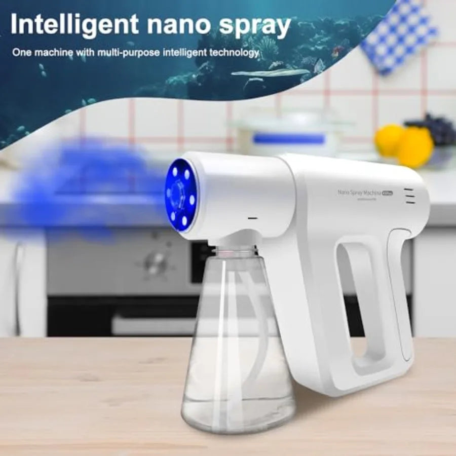 Rechargeable ULV Nano Sprayer with Blue Light for Efficient Pest Control in Agriculture Indoor Gardening and LargeScale Disinfe