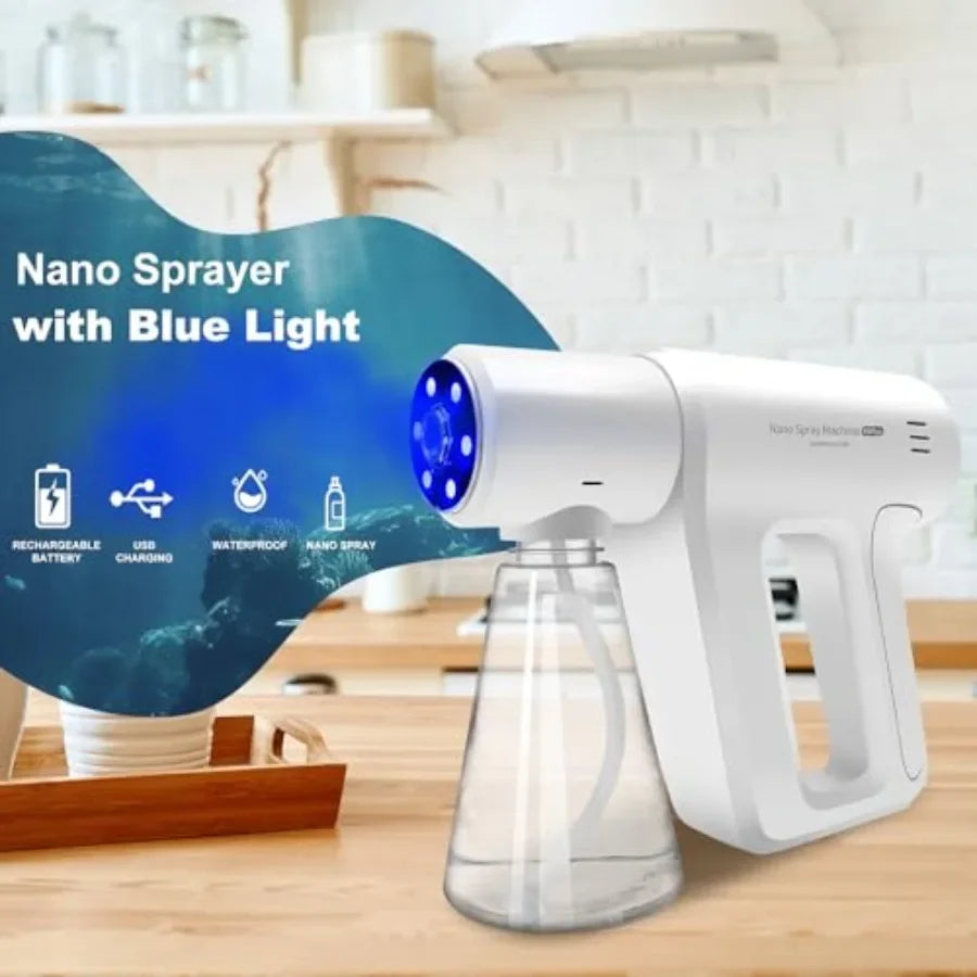 Rechargeable ULV Nano Sprayer with Blue Light for Efficient Pest Control in Agriculture Indoor Gardening and LargeScale Disinfe