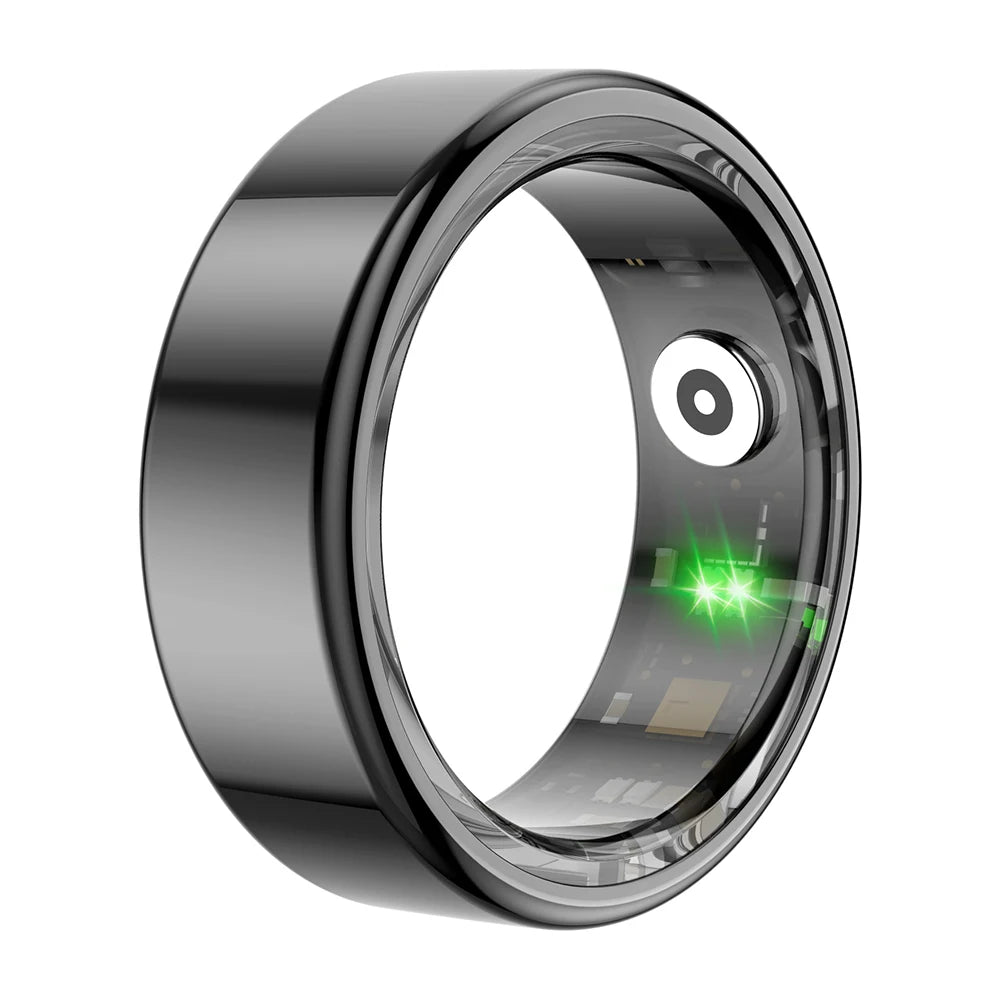 TitanX Pro Smart Ring – Titanium Health & Fitness Tracker | Waterproof | Multi-Sport Modes