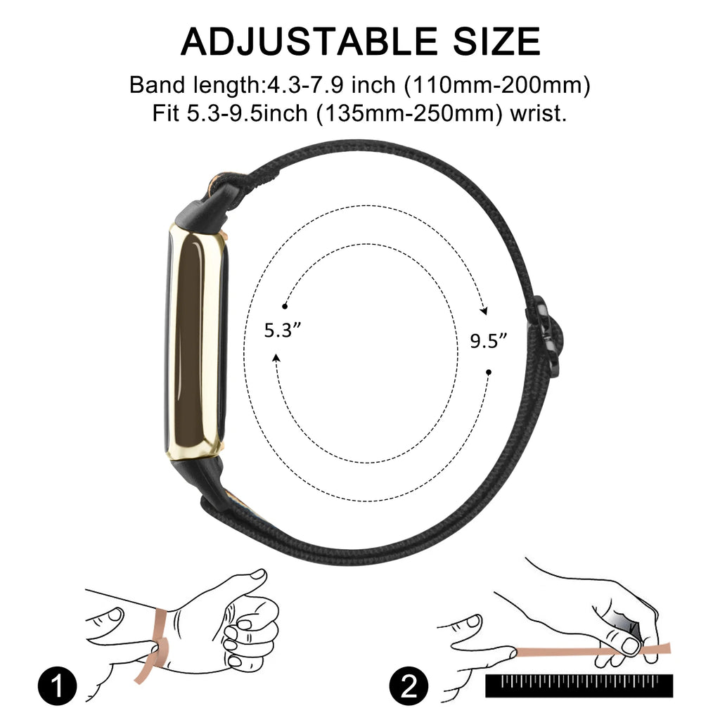 Elastic Loop Watchband For Fitbit Luxe Strap Wristband For Fitbit Luxe Watchband Bracelet Replacement Smartwatch Accessories