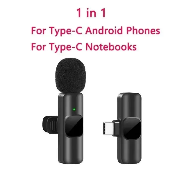 🔥New Wireless Lavalier Microphone