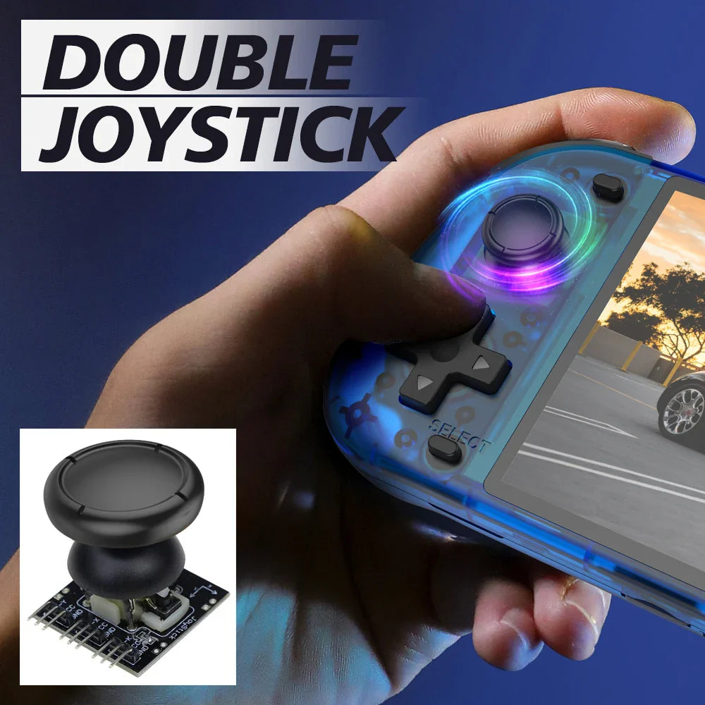 R50S Retro Handheld Gaming Console – 5.1″ Large Screen