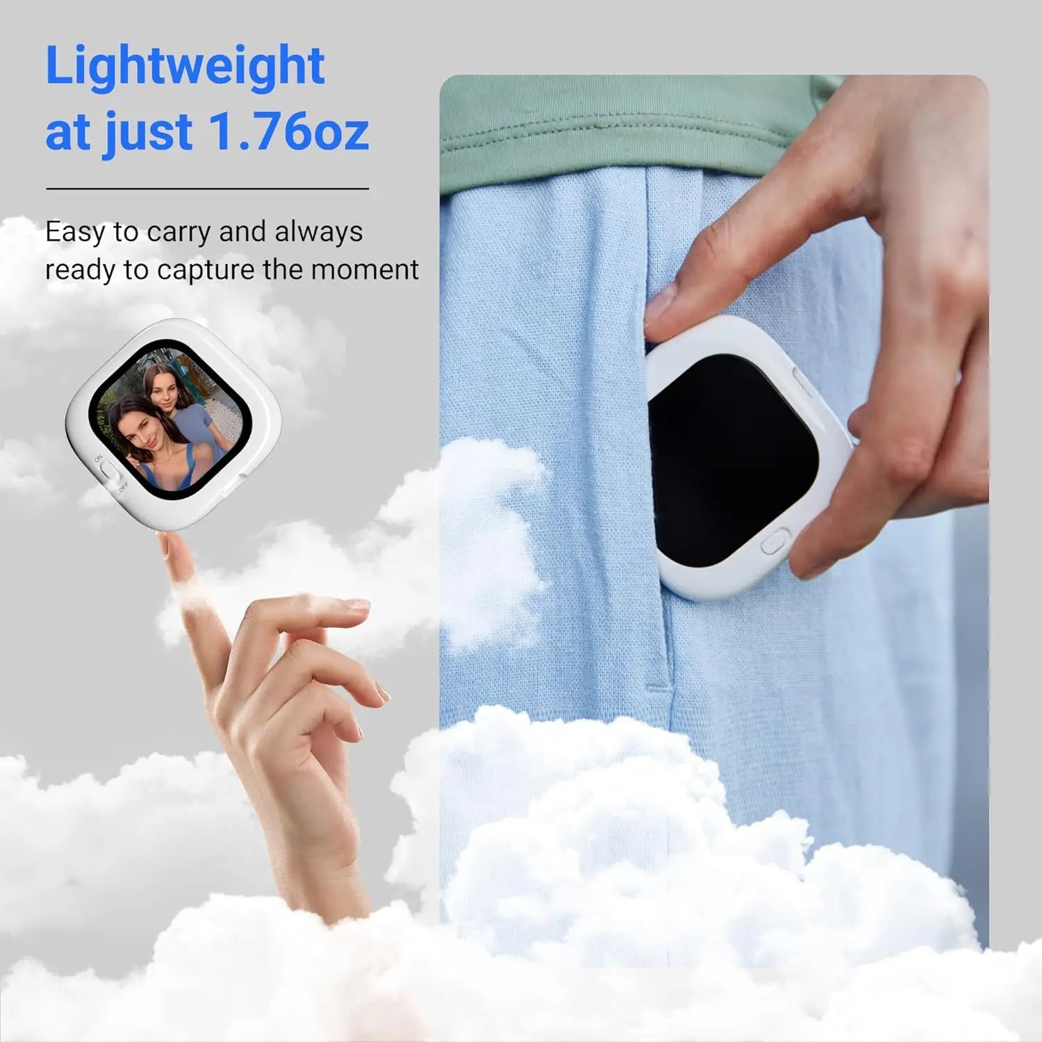 Deviceus VlogMate Mini Rear Camera Selfie Monitor