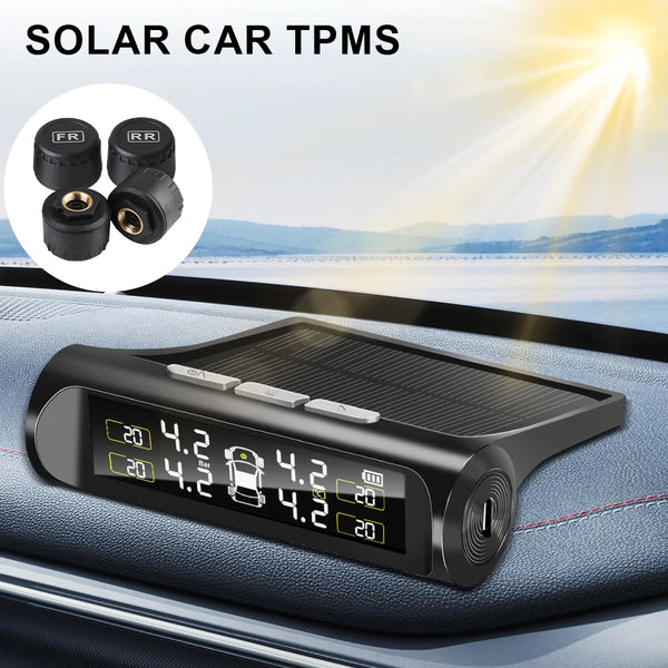 SolarGuard™ TPMS: Sun-Powered, Real-Time Tire Safety ☀️