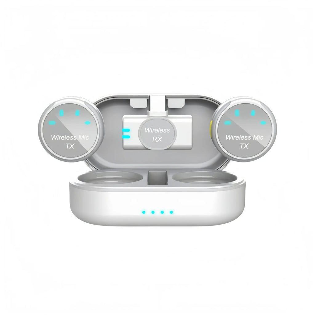 NEEWER KM18 Wireless Lavalier Microphone for iPhone/USB C