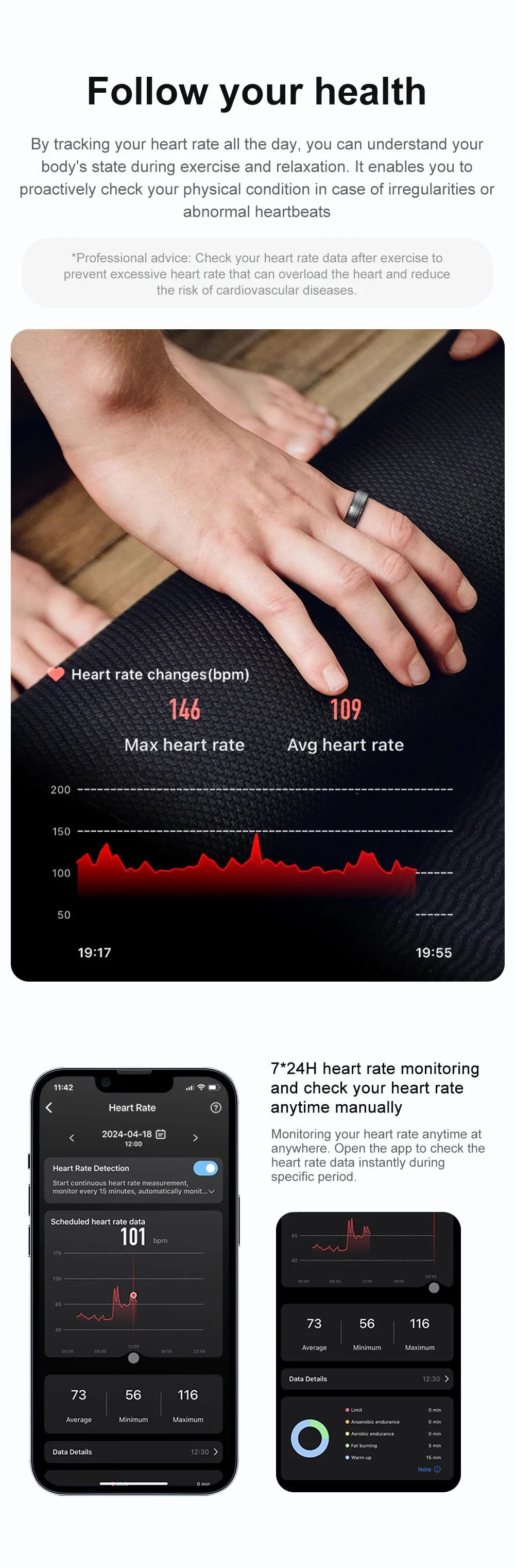 Smart Ring - Health Track