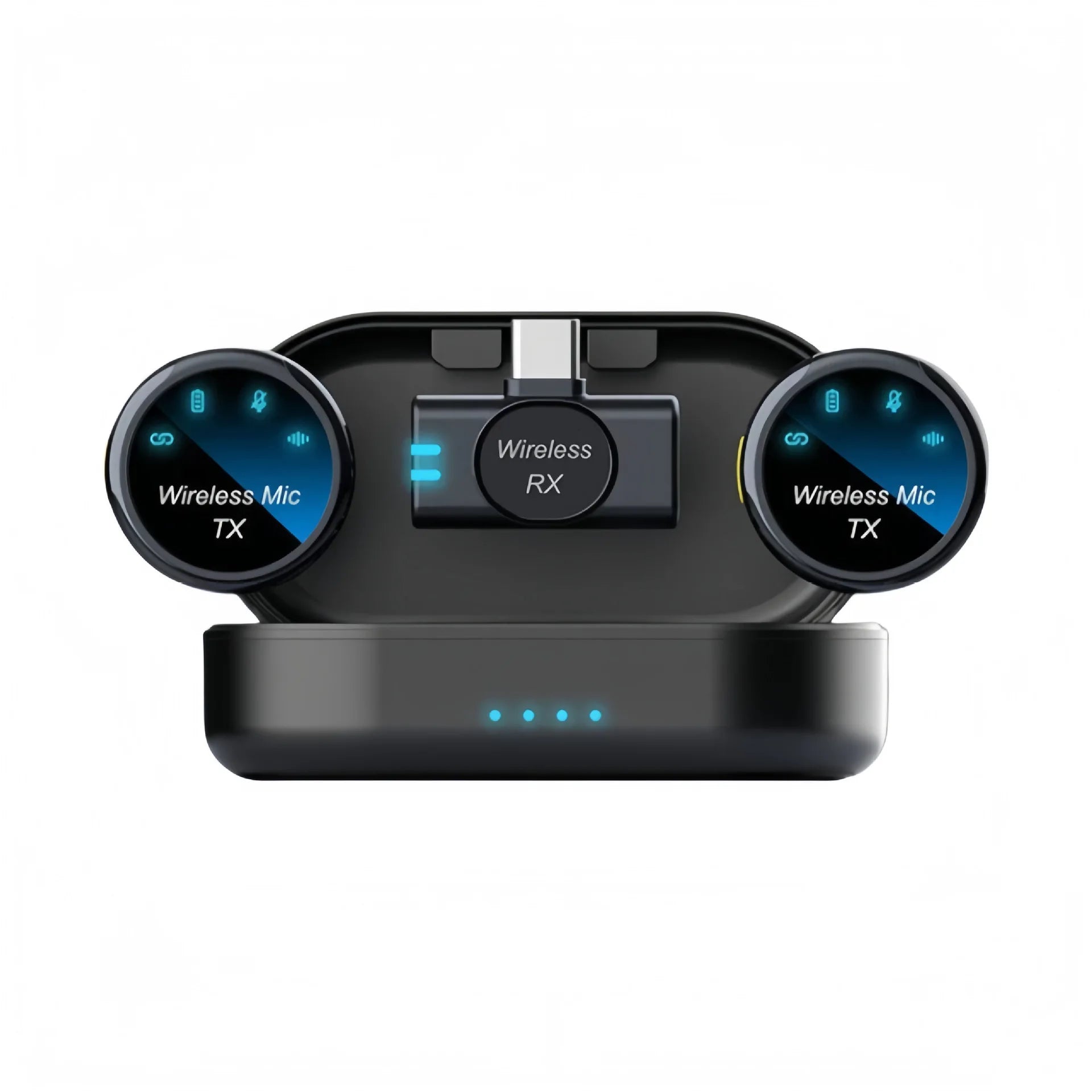 NEEWER KM18 Wireless Lavalier Microphone for iPhone/USB C