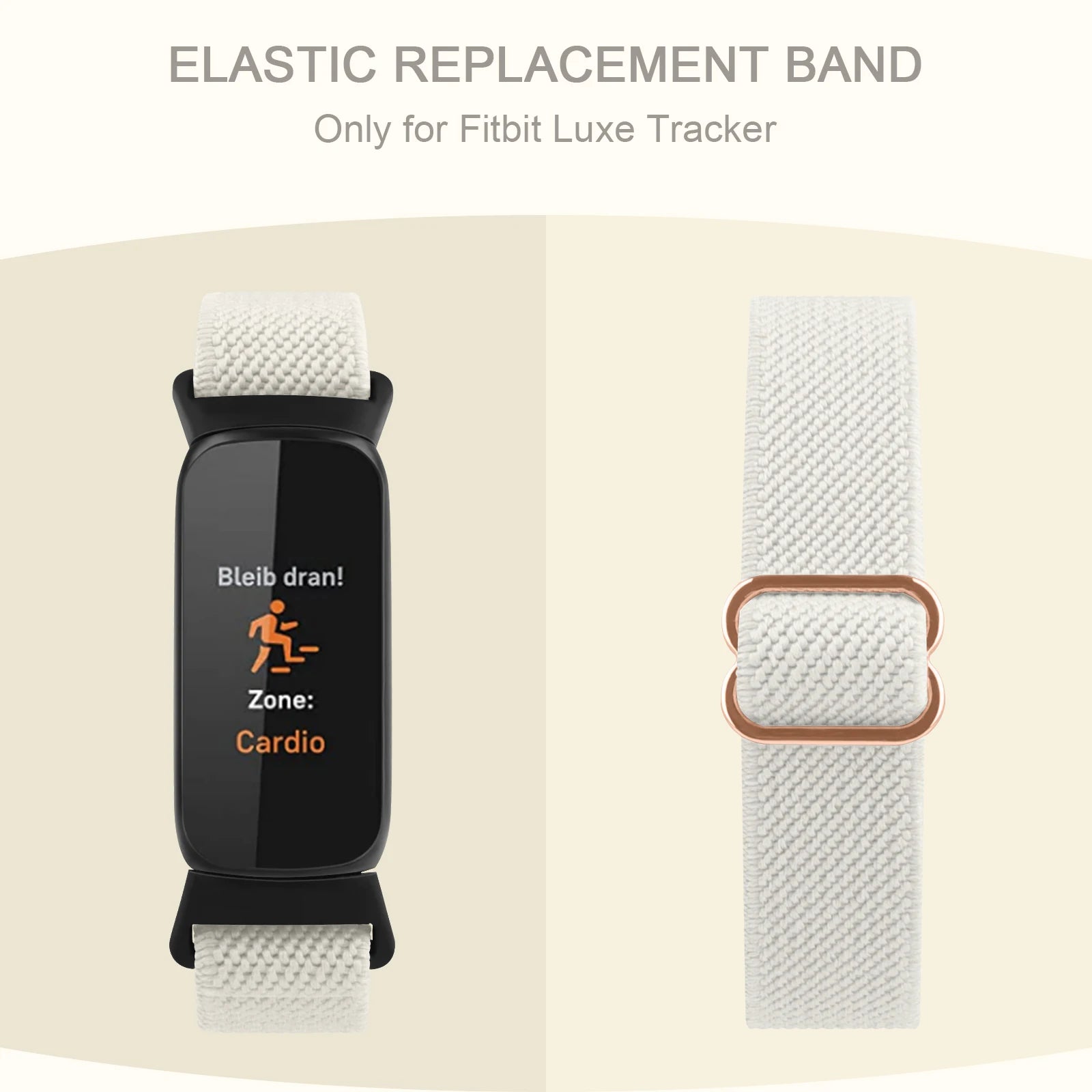 Elastic Loop Watchband For Fitbit Luxe Strap Wristband For Fitbit Luxe Watchband Bracelet Replacement Smartwatch Accessories