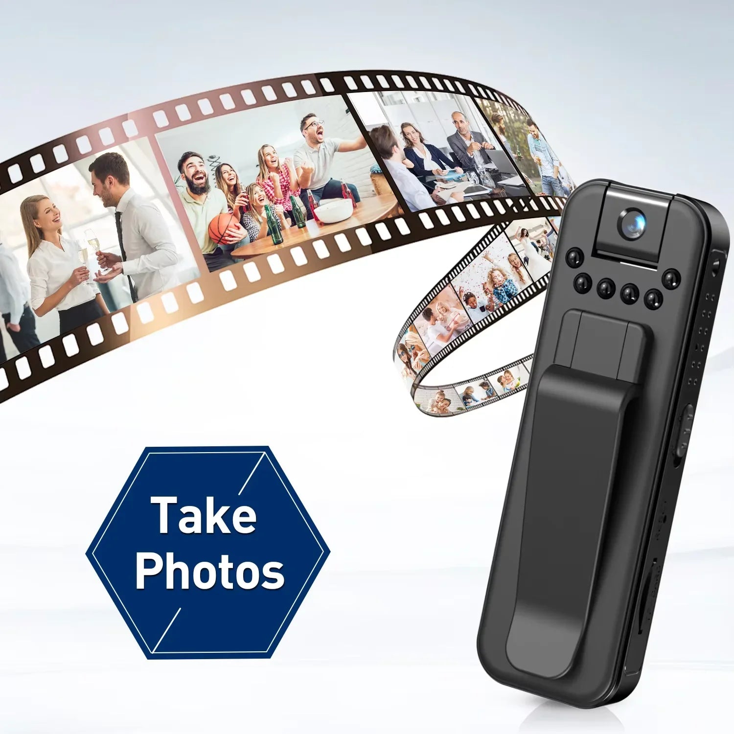 Stealth360 BodyCam – Rechargeable, All-Angle Vision