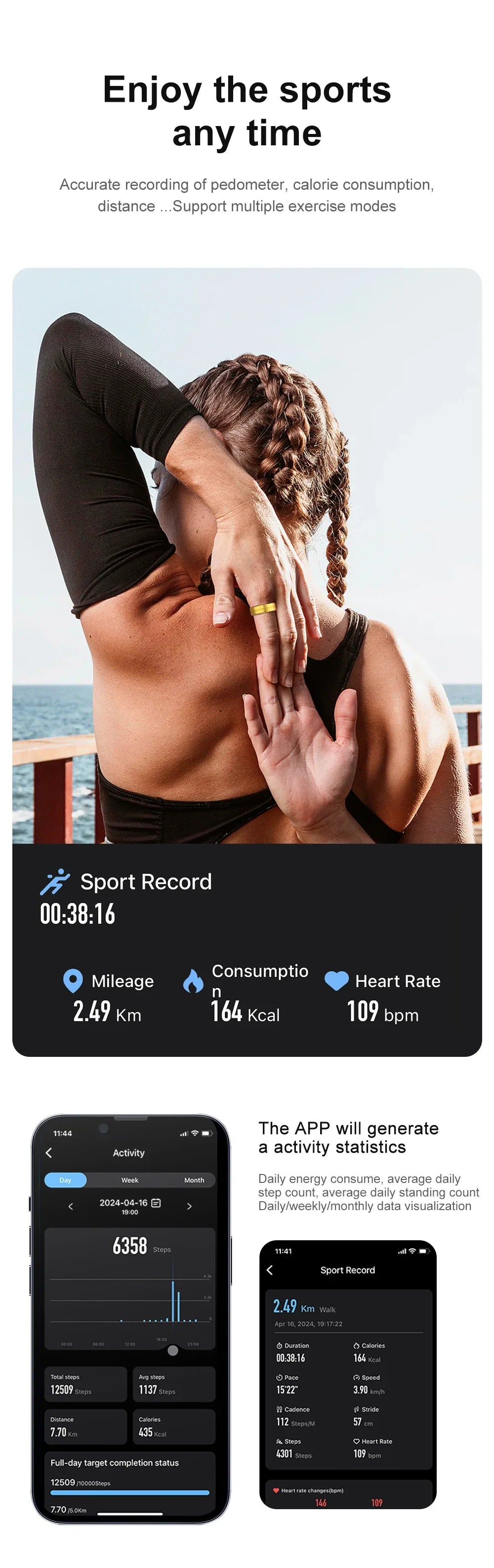 Smart Ring - Health Track