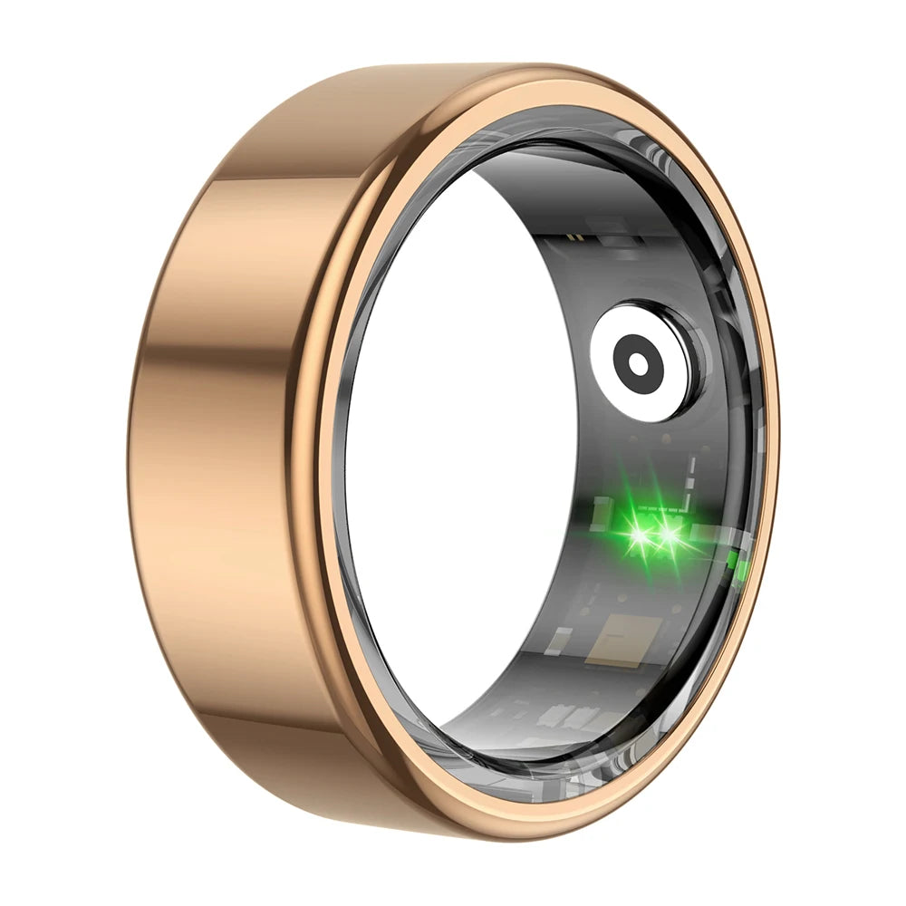 TitanX Pro Smart Ring – Titanium Health & Fitness Tracker | Waterproof | Multi-Sport Modes