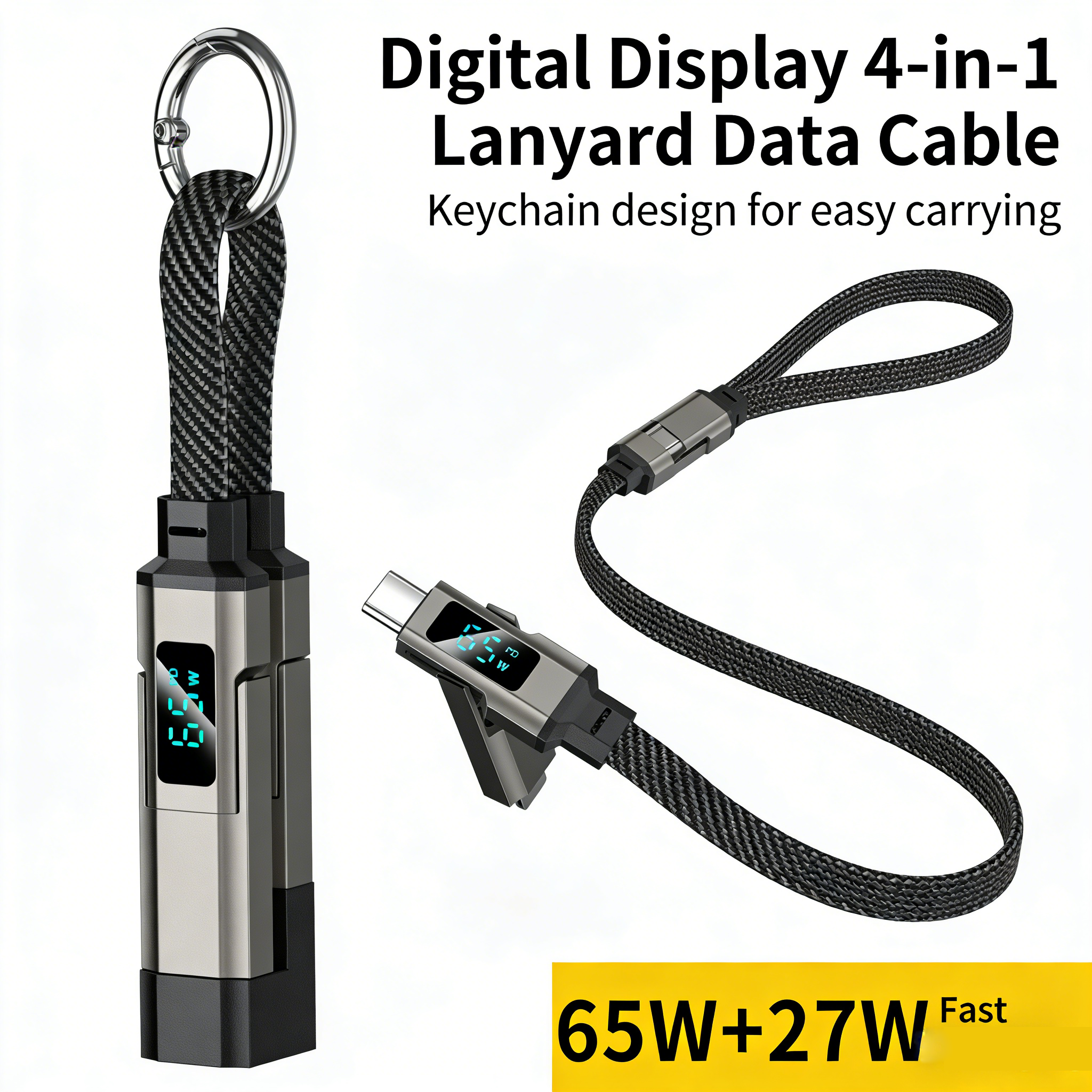 Deviceus KeyCharge Pro 4-in-1 Fast Charging Cable