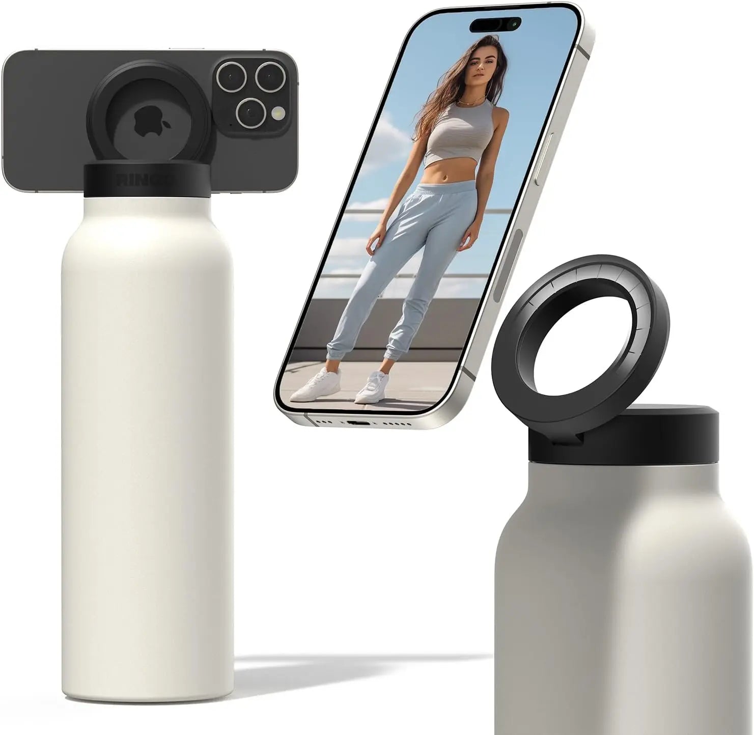 Deviceus MagHydro Pro – Magnetic Insulated Water Bottle (24oz)