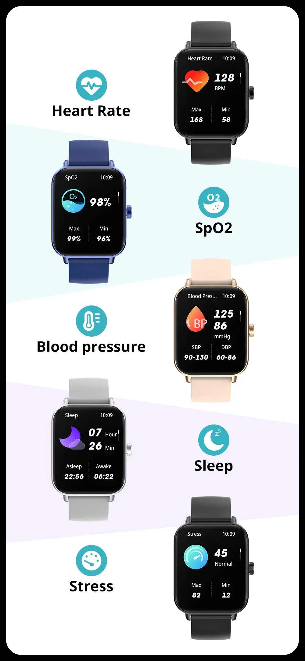 Unisex P71 Smartwatch with Voice Calling, Health Monitoring, IP68 Waterproof, Smart Notifications, and Voice Assistant