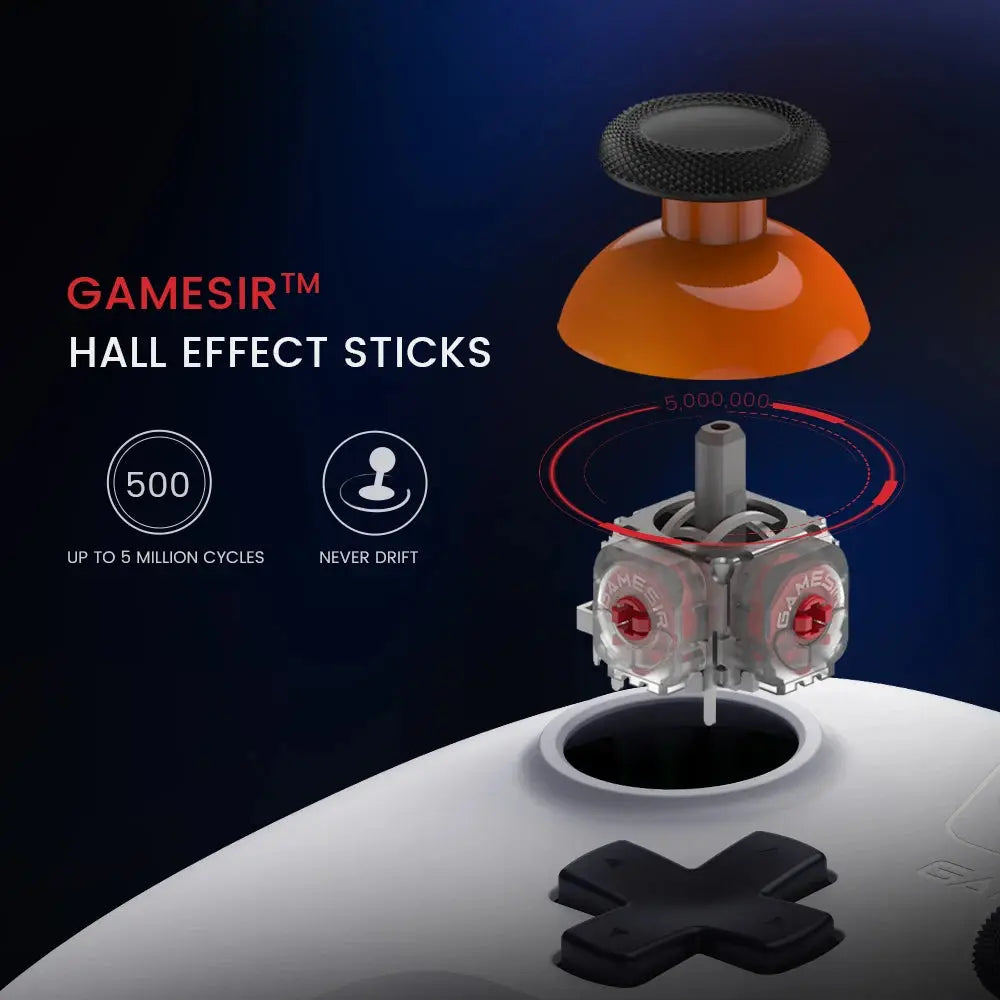T4 Nova Lite Switch Controller Hall Effect Gamepad Nintendo Switch iPhone, Android Mobile Phone Windows PC Steam