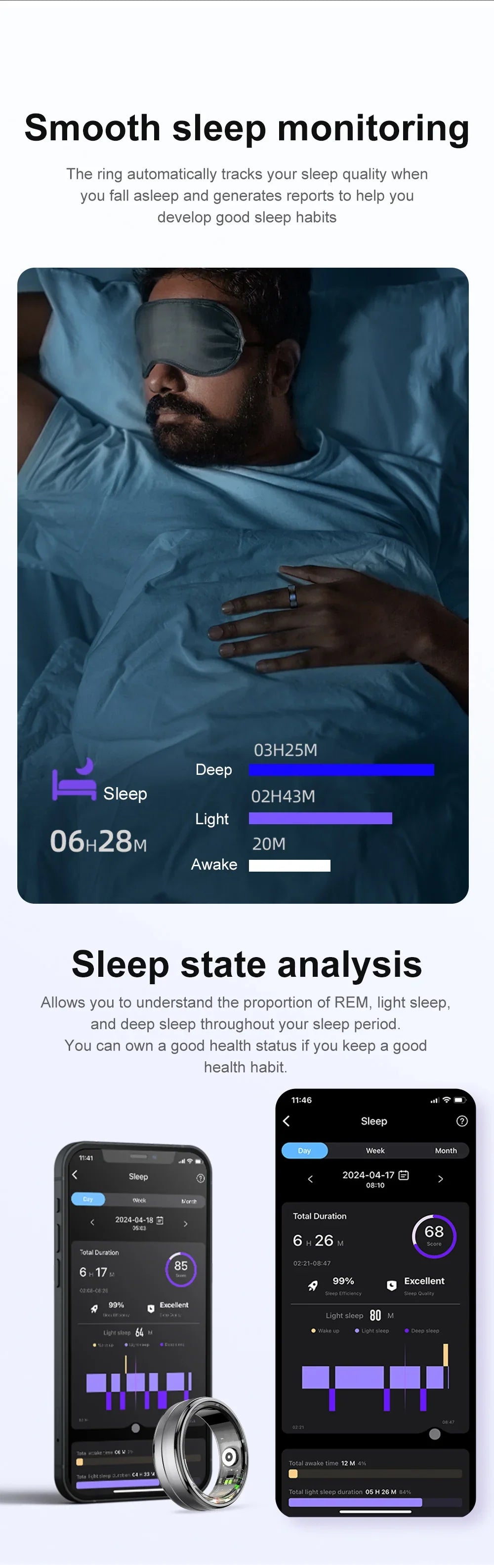 Smart Ring - Health Track