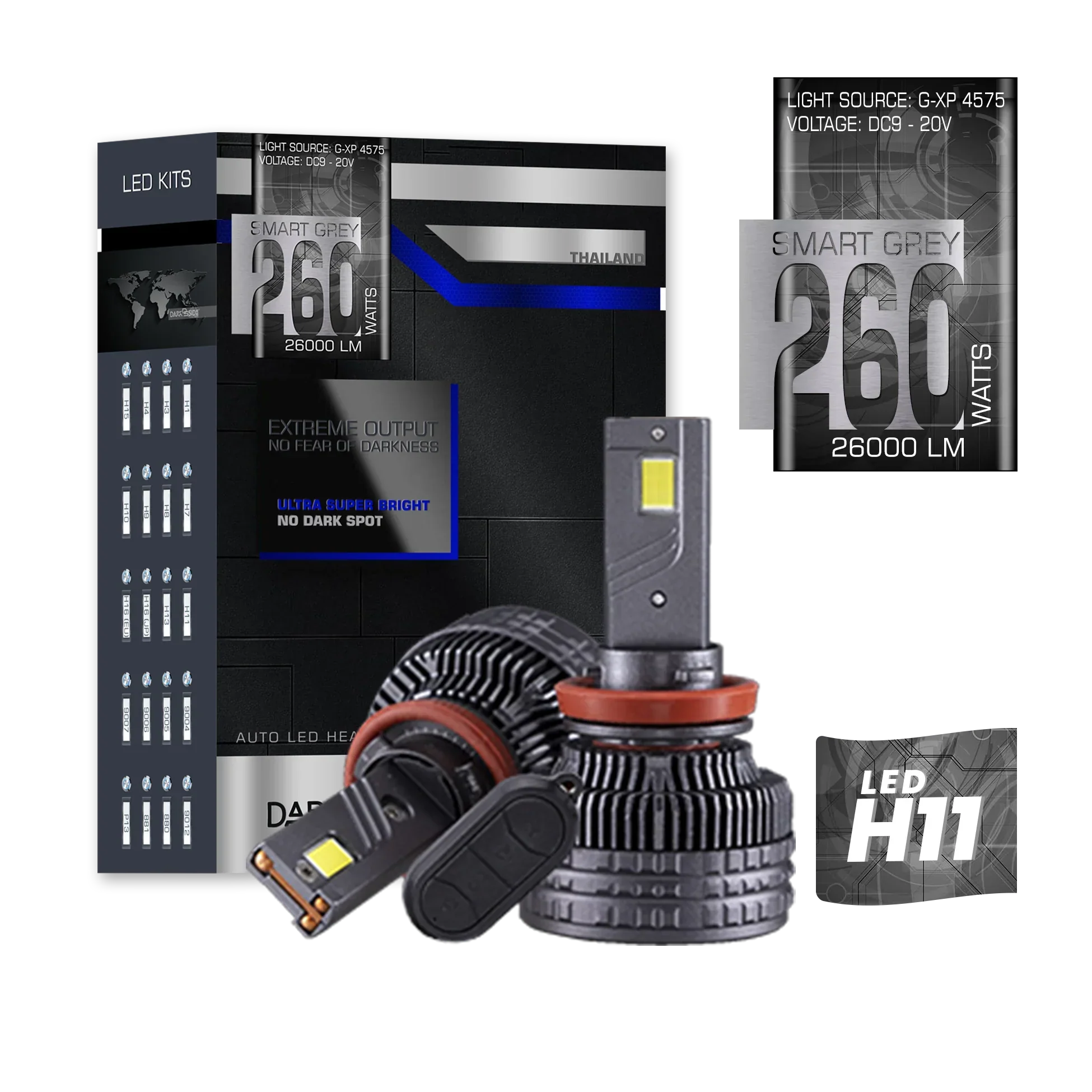 SMART GREY-260 watts