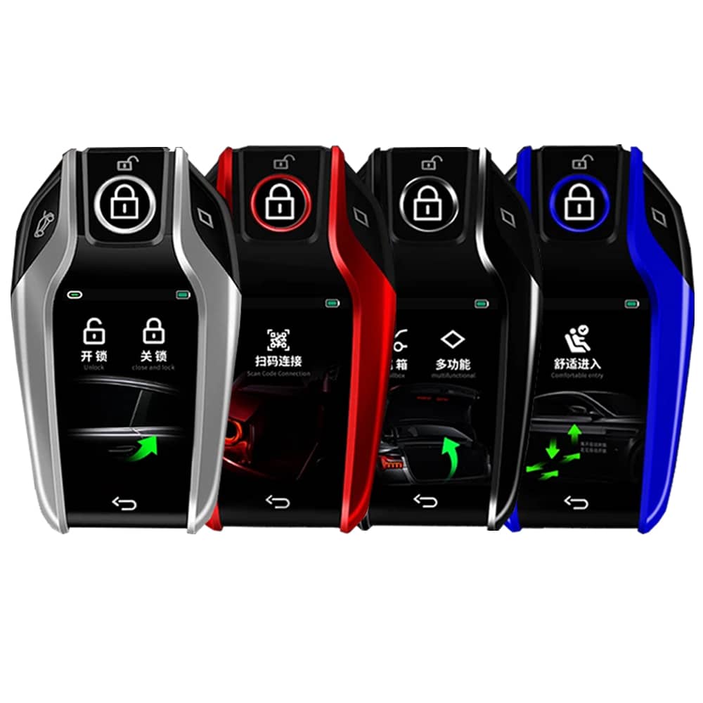 Universal Smart LCD Keyless Go Remote Car Key for BMW | Benz | Audi | Toyota | Honda | KIA | Land Rover