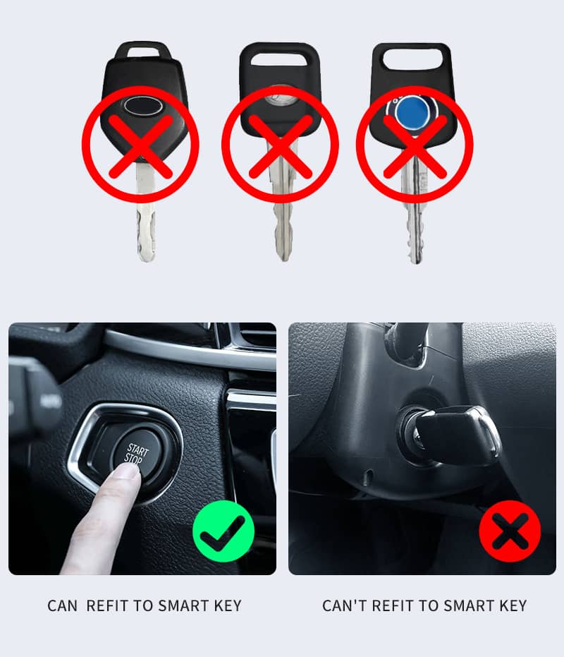 Universal Smart LCD Keyless Go Remote Car Key for BMW | Benz | Audi | Toyota | Honda | KIA | Land Rover