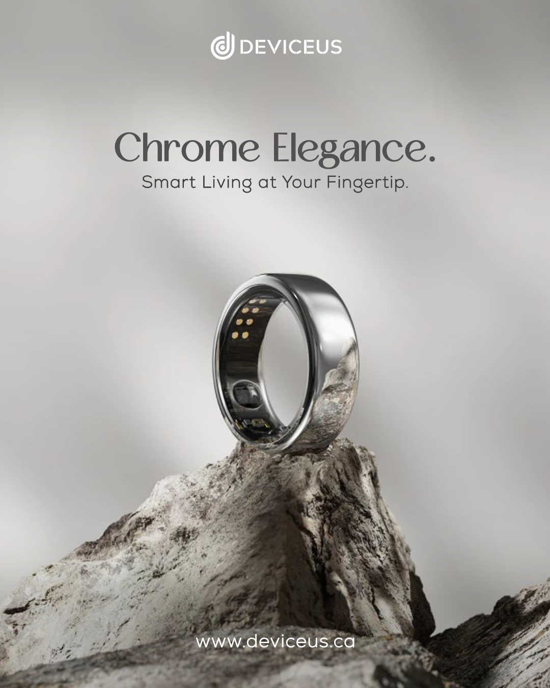 TitanX Pro Smart Ring – Titanium Health & Fitness Tracker | Waterproof | Multi-Sport Modes