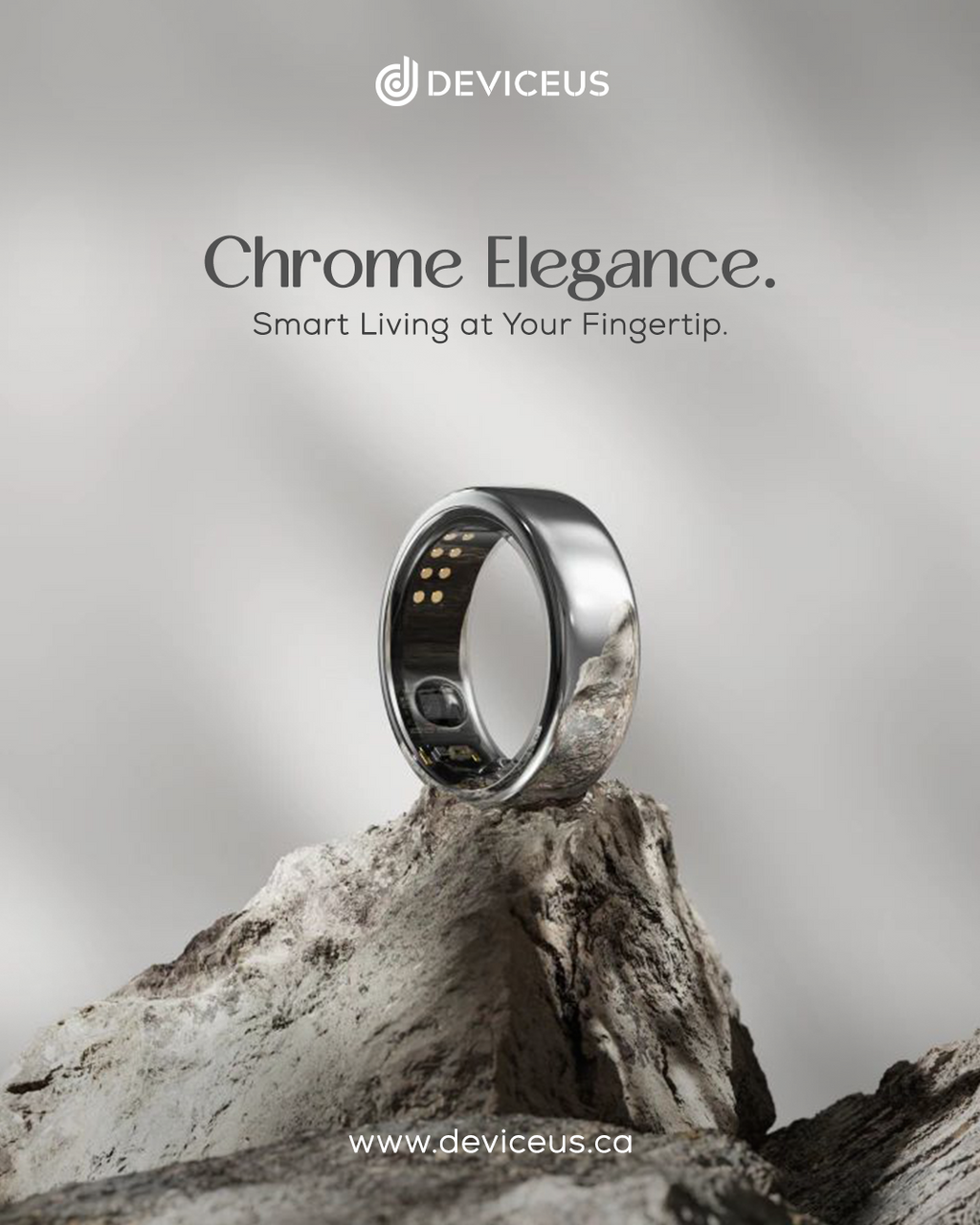 TitanX Pro Smart Ring – Titanium Health & Fitness Tracker | Waterproof | Multi-Sport Modes