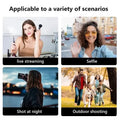 Wireless Selfie Stick for Smartphone, 44 Inch Tripod with Bluetooth Remote, Portables Foldable Stand for Vlog Shooting Record