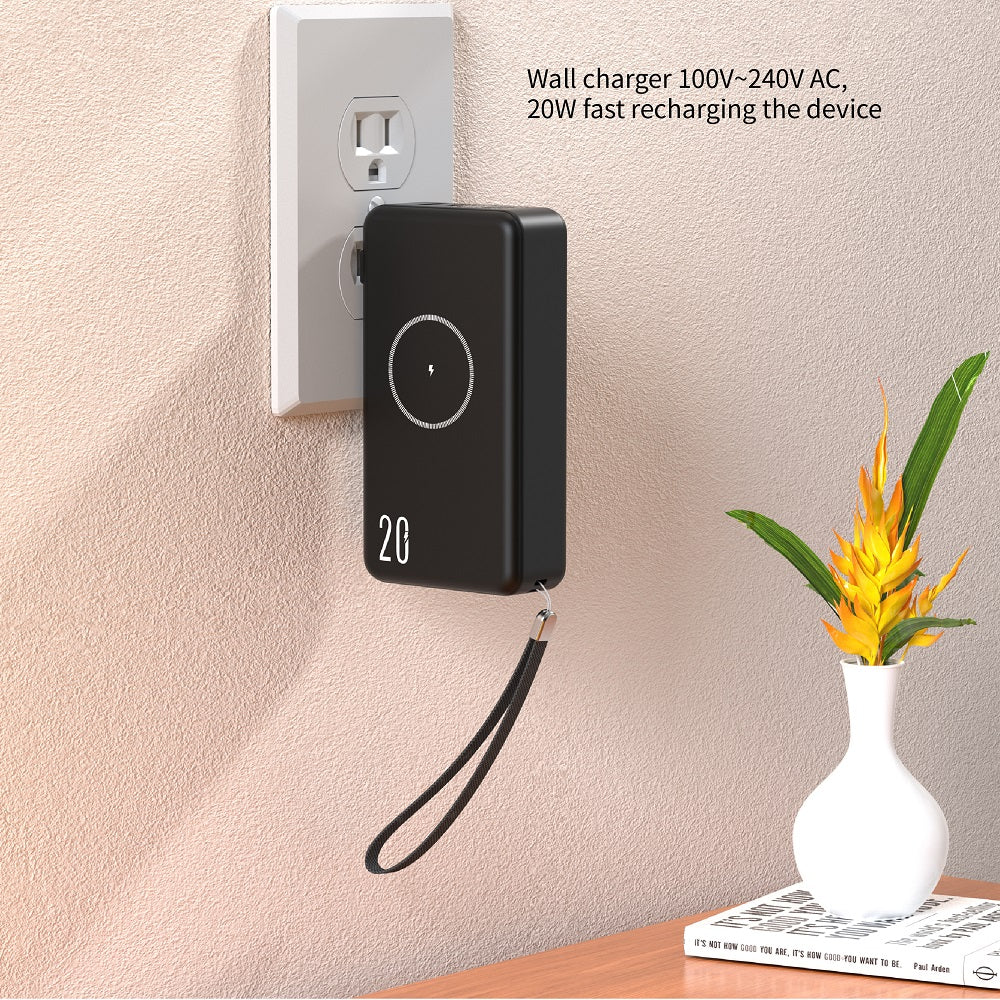 Super Power Wireless Charger 20000mAh Fast Charging External Battery Charger Power Banks