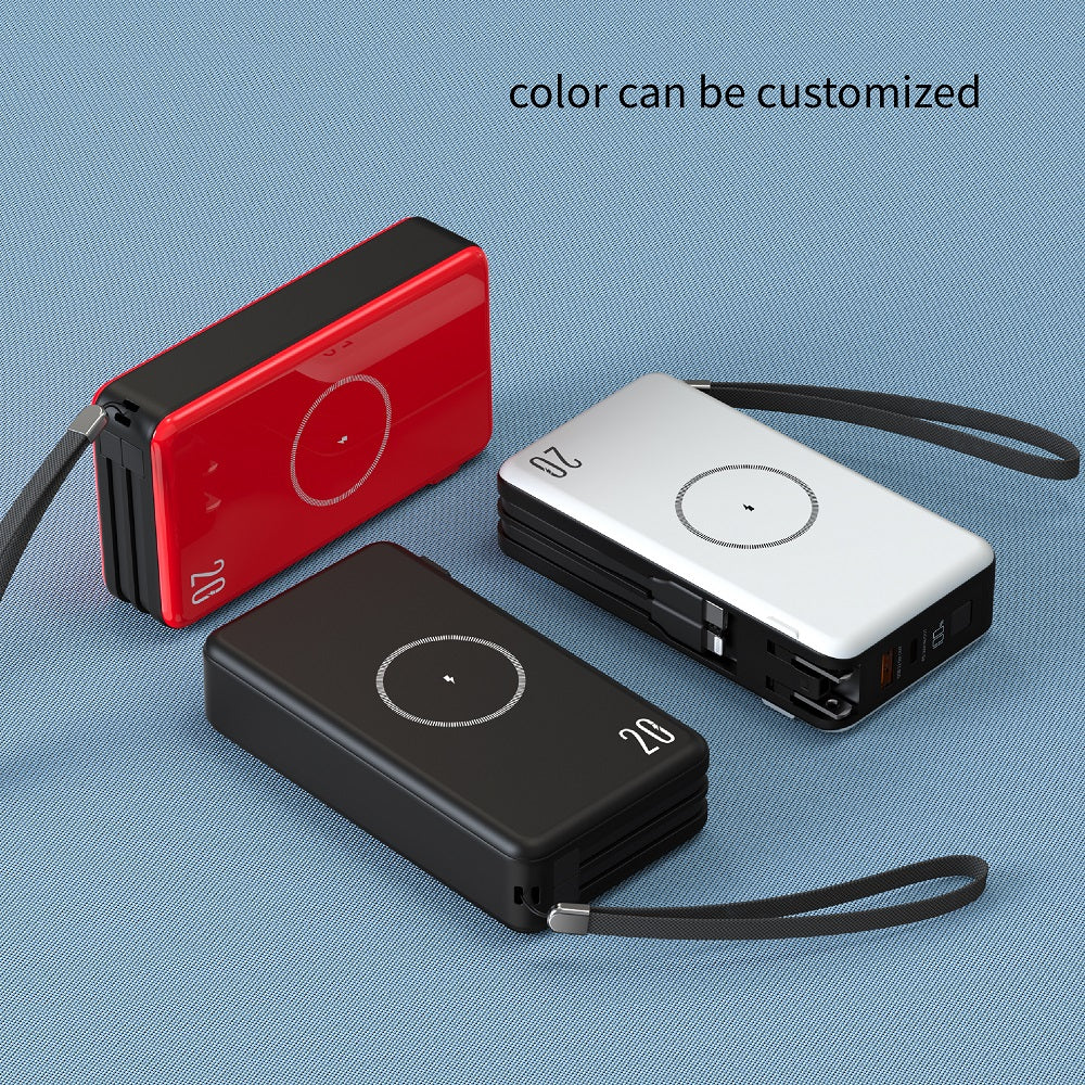 Super Power Wireless Charger 20000mAh Fast Charging External Battery Charger Power Banks