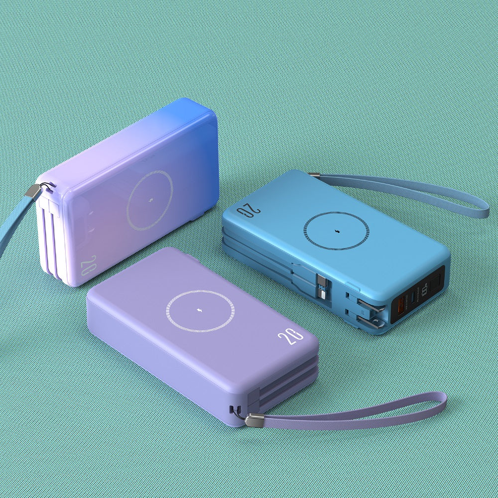 Super Power Wireless Charger 20000mAh Fast Charging External Battery Charger Power Banks