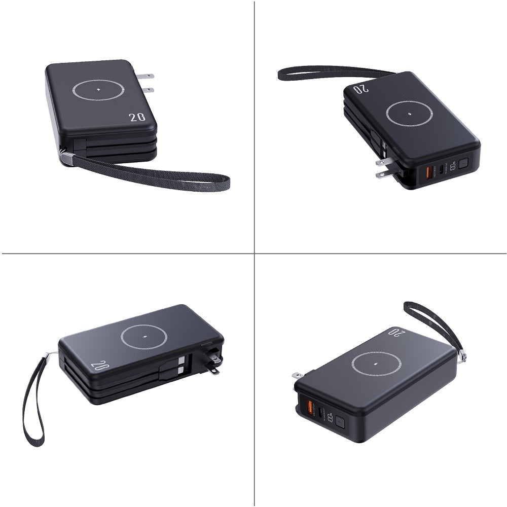 Super Power Wireless Charger 20000mAh Fast Charging External Battery Charger Power Banks