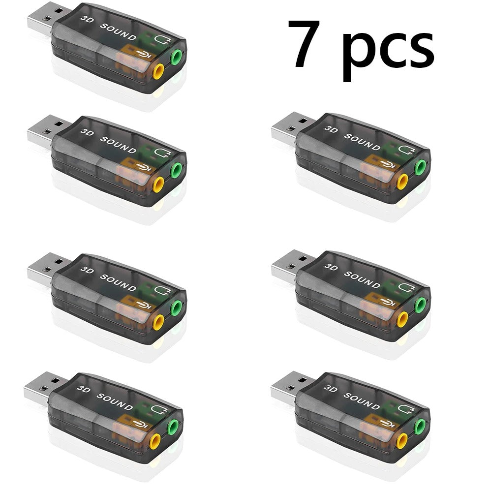 USB 3D Audio Sound Card