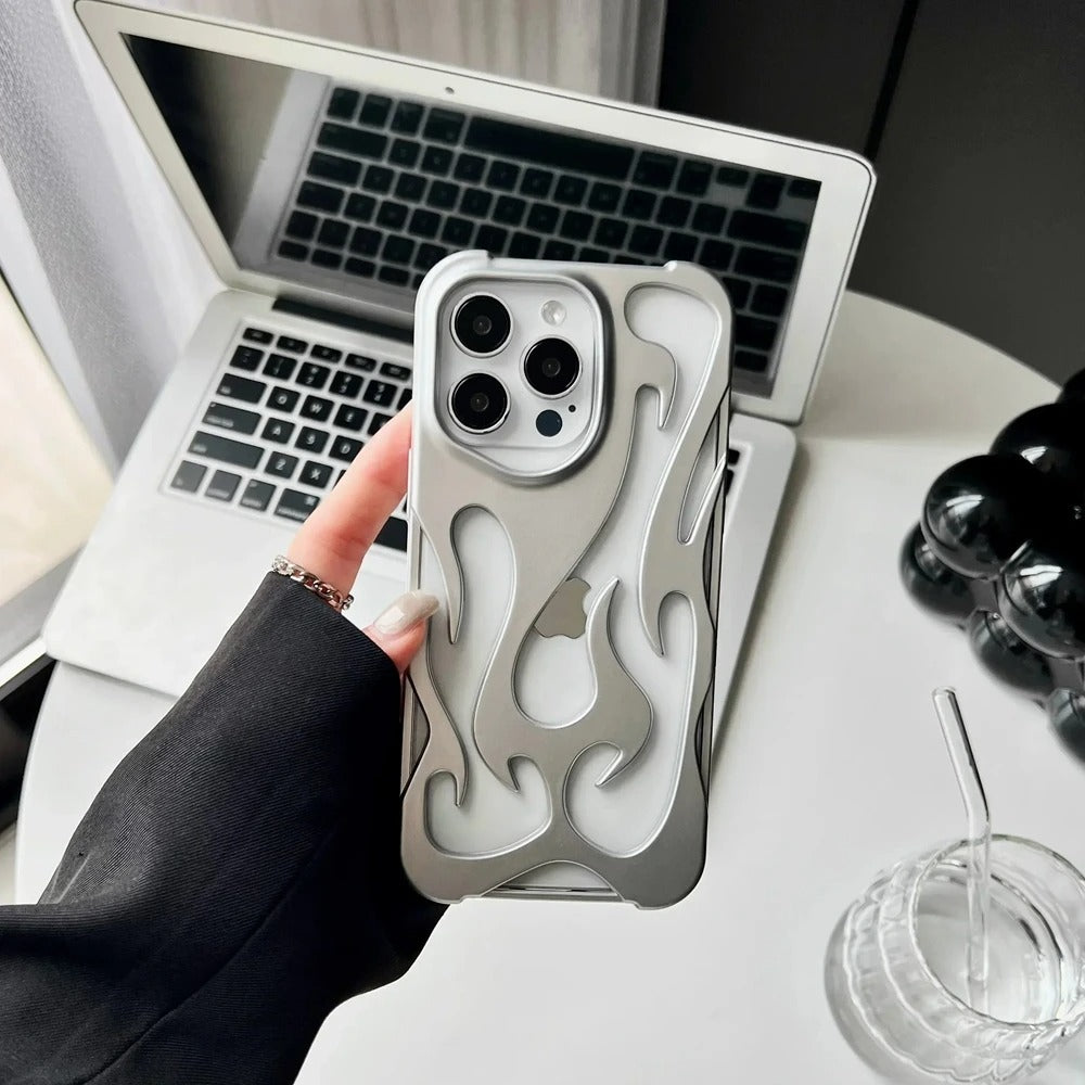 Flame Hollow iPhone Case