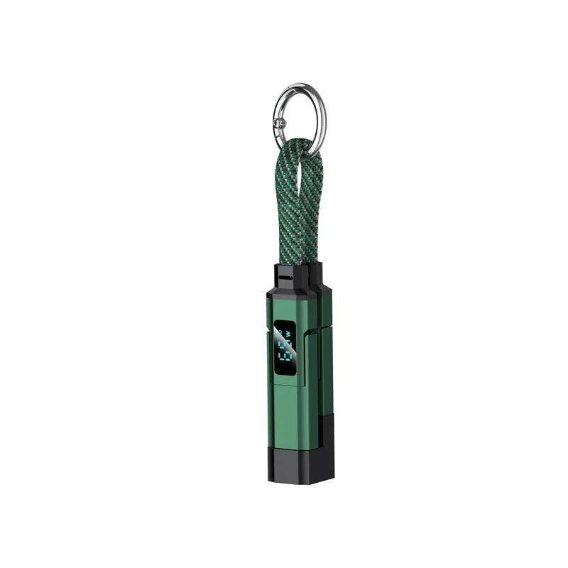 65W 4-in-1 Keychain Charging Cable