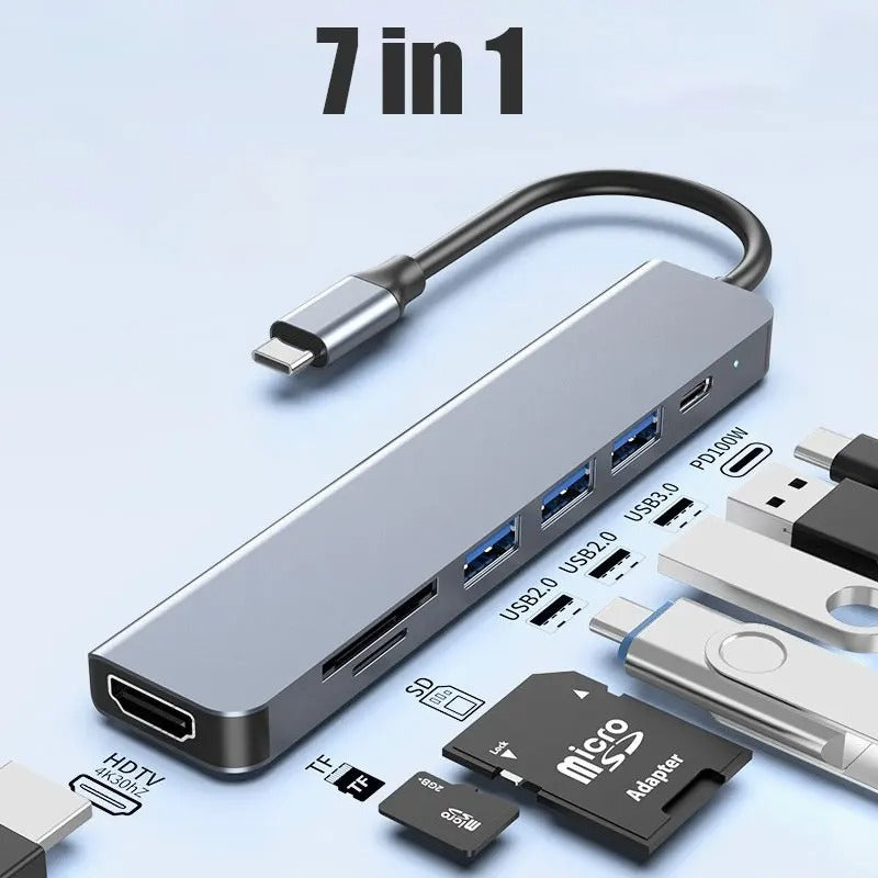 5-Port USB-C Hub 4K HDMI