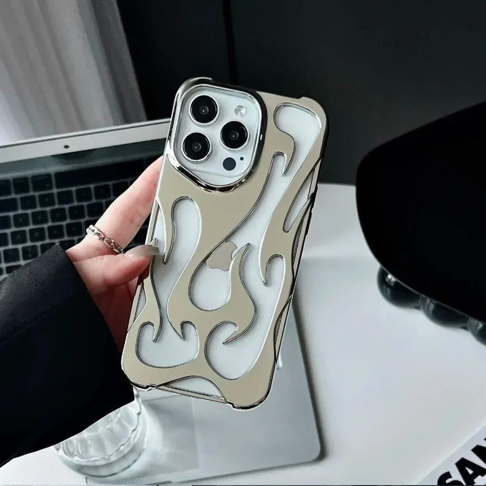 Flame Hollow iPhone Case