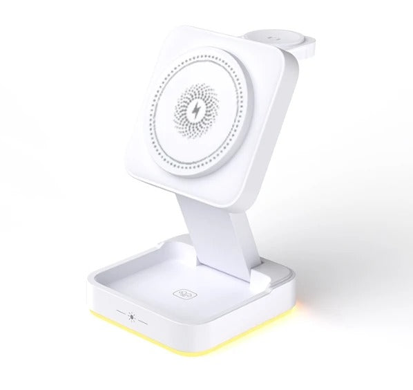 3-in-1 Foldable Magnetic Wireless Charging Station
