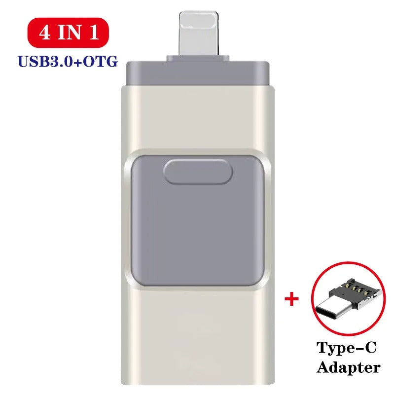 4-in-1 OTG USB Flash Drive