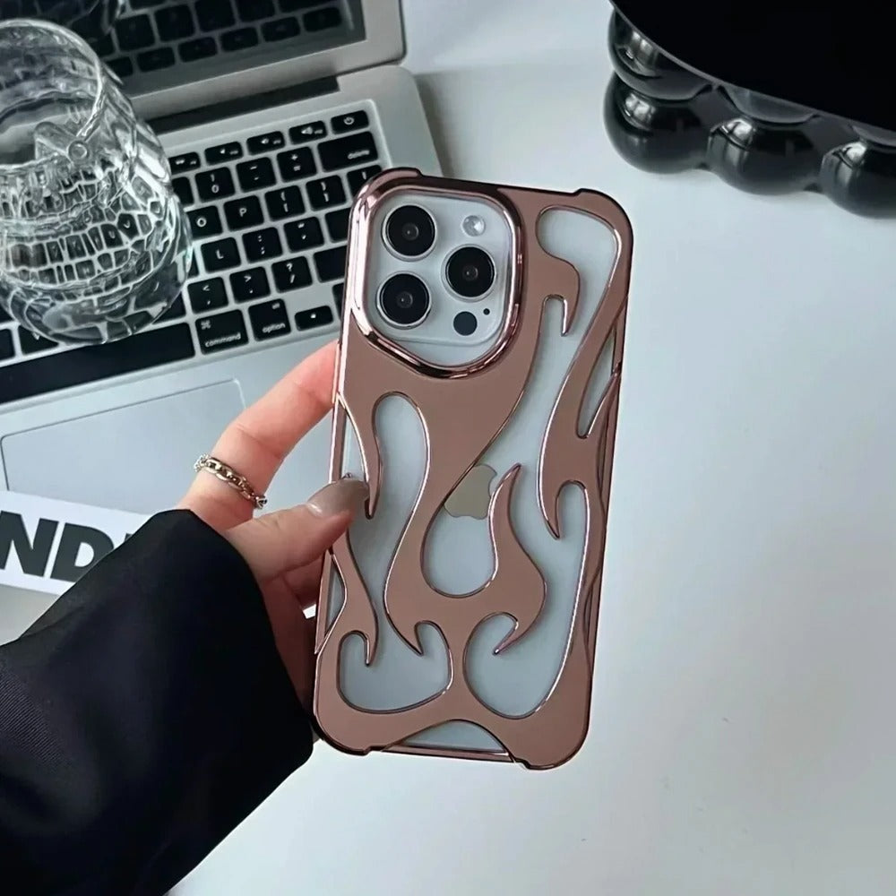 Flame Hollow iPhone Case
