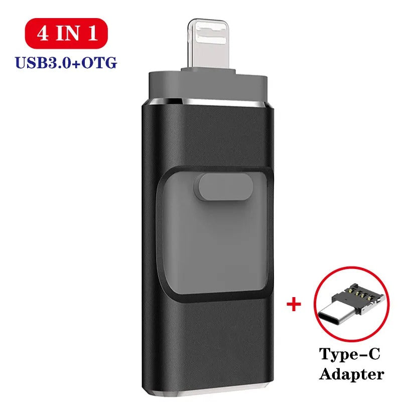 4-in-1 OTG USB Flash Drive