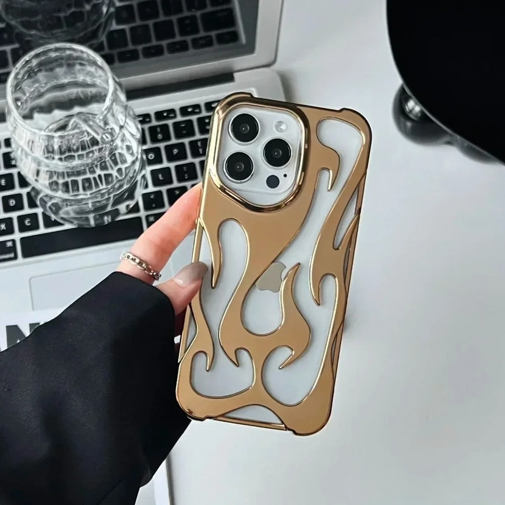 Flame Hollow iPhone Case