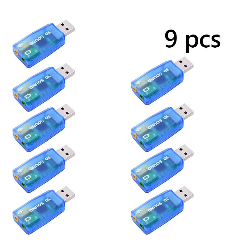 USB 3D Audio Sound Card