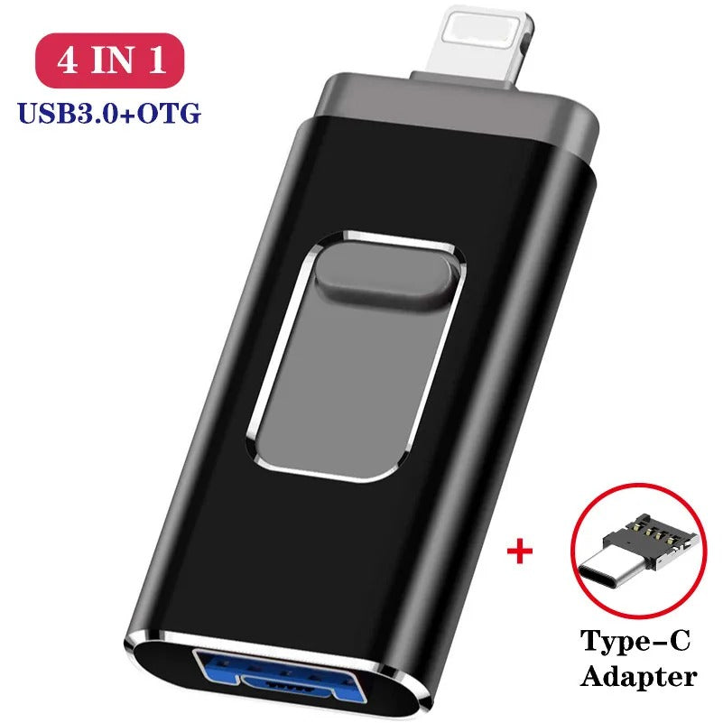 4-in-1 OTG USB Flash Drive