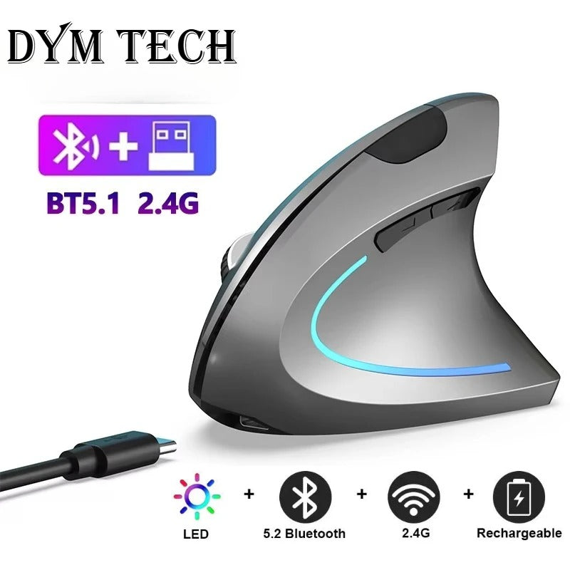 Ergonomic Wireless Gaming Mouse