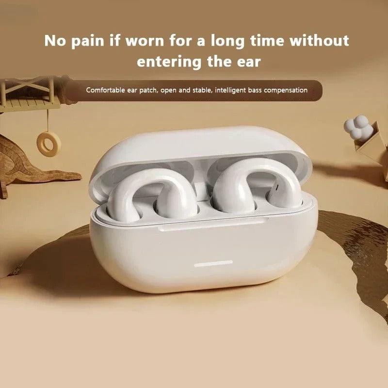 Original T75 Bone Conduction Wireless Bluetooth 5.3 Headphones | Sports Waterproof Open-Ear HiFi Sound Quality TWS Earphones