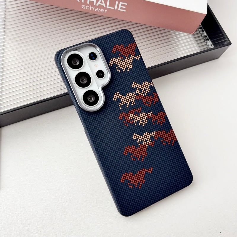 Carbon Fiber Magnetic Samsung Case