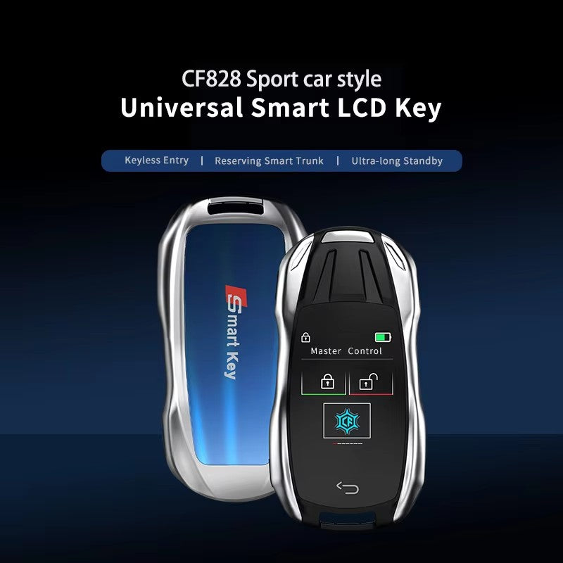 Car Key Pad Auto Keyless Entry System Electronic Remote Control Touch Display Lcd ...