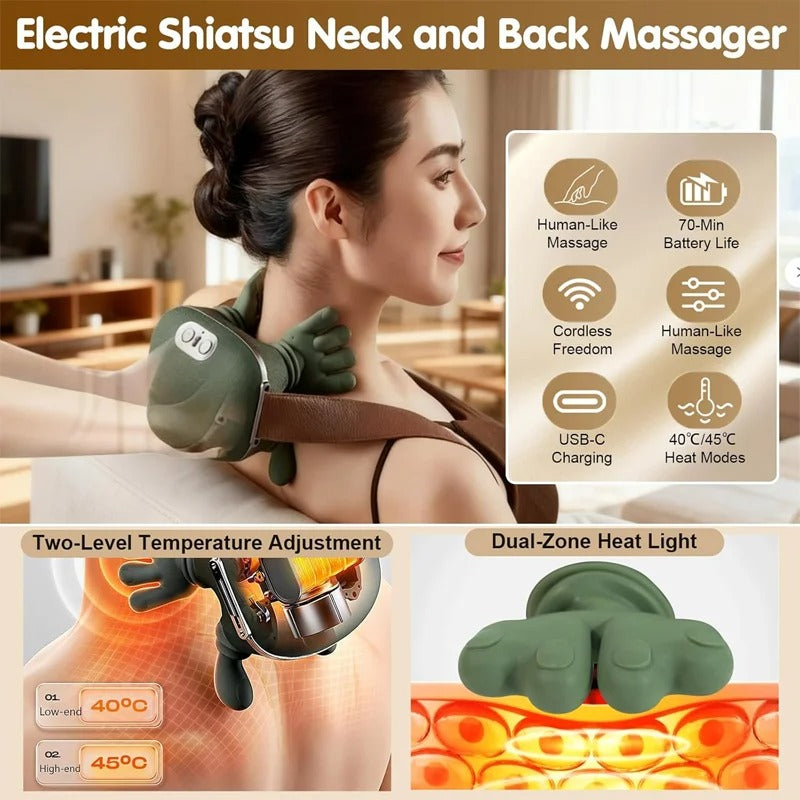 Wireless Neck & Shoulder Massager