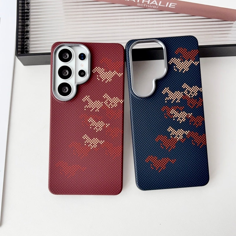 Carbon Fiber Magnetic Samsung Case
