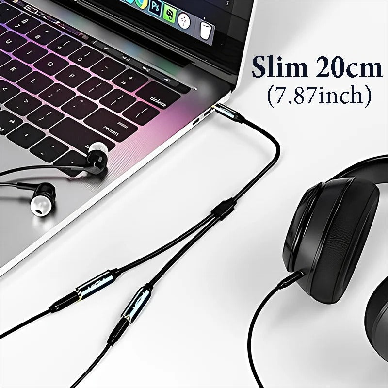 3.5mm Headset Splitter Cable